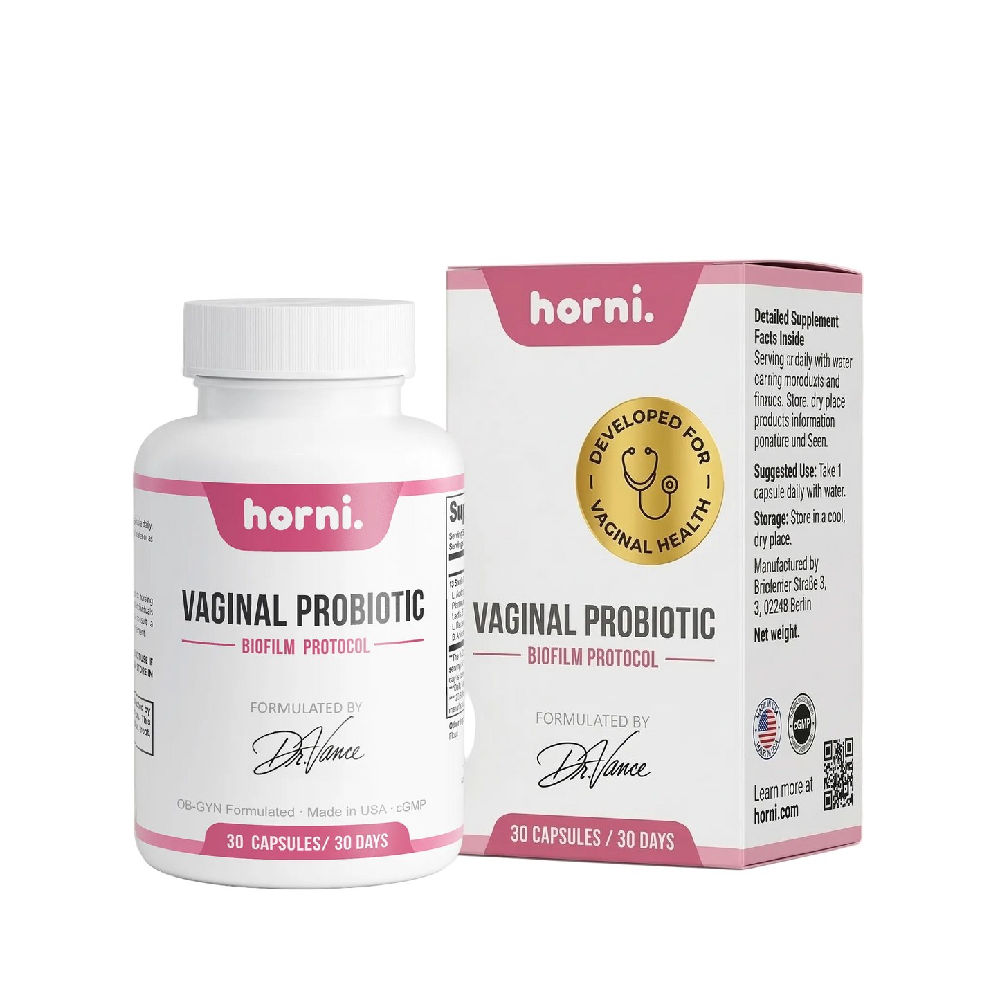 horni. Vaginal Probiotic